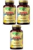 Solgar Ginkgo Biloba Leaf Extract 60 Kapsül 3 Adet thumbnail 1
