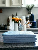 Technow Misclean Mikrofiber Mutfak Temizlik Bezi 40*40 cm Mavi (3 Adet) thumbnail 2