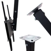 PM-42 LED/LCD/PLAZMA 70-90-110 CM AYARLANABİLİR GENİŞ 45 DERECE AÇILI TAVAN ASKI APARATI ( thumbnail 2