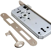 KALE KİLİT 151R 35MM İÇ Kapı Gömme Kilit Oval Kenar thumbnail 2