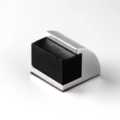 Yapışkanlı Kapı Stoperi Oval Metal Gümüş Krom Kauçuk Başlıklı Durdurucu Güçlü Yapışkanlı Tampon thumbnail 6