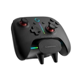Rampage HYDRA PRO Siyah BT + 2.4 GHz Şarj İstasyonlu PC Gamepad RGB Joypad thumbnail 2