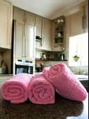 Technow Misclean Mikrofiber Mutfak Temizlik Bezi 40*40 cm Pembe (3 Adet) thumbnail 5