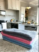 Technow Misclean Mikrofiber Mutfak Temizlik Bezi 40*40 cm 3 Renk (3 Adet) thumbnail 5