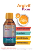 ARGİVİT Focus Fosfotidilserin, L-Arjinin, Multivitamin ve Multimineral İçeren Sıvı 150 ml thumbnail 1