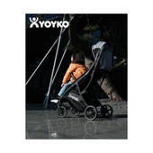 Max Kabin Boy Tek Elle Otomatik Katlanan Pratik Bebek Arabası Autofold Haki Siyah thumbnail 7