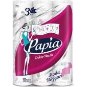 Papia Dekor Kağıt Havlu 12 Rulo thumbnail 6