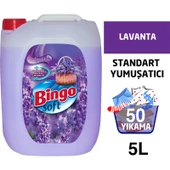 Bingo Soft Lavanta Rüzgarı Çamaşır Yumuşatıcısı 5L thumbnail 1