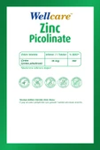 Wellcare Çinko Pikolinat 15 mg 60 Kapsül thumbnail 2