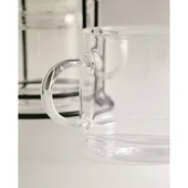 Standlı Borosilikat 4'lü Fincan Seti thumbnail 3