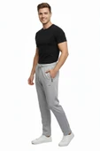 Erkek Rahat Kesim Düz Paça Dalgıç Kumaş Eşofman Altı BGL-ST05044 thumbnail 5