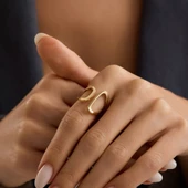 Pure Line 14 Ayar Altın Yüzük thumbnail 1