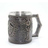 Tasarım Paslanmaz Çelik Kupa Bardak thumbnail 2