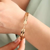 14 Ayar Kaburga Kelepçe Çift Kol thumbnail 2