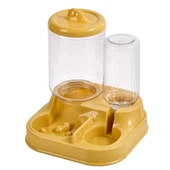 ShopyTech Otomatik Kedi Köpek Mama ve Su Kabı 2,8 Litre Kuru Mama Haznesi 1 Litre Otomatik Su Dağıtıcılı Yavaş Beslemeli thumbnail 1