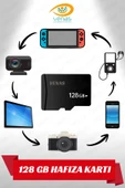 Venas Ultra 128 GB UHS-3 Class 10 A++ KALİTE 128G- Micro SD Kart thumbnail 2