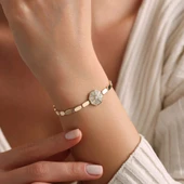 14 Ayar Octa Shine Bileklik 3 mm 19 cm thumbnail 2