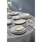 Porser Platin Yaldız Fulya Yemek Seti 53 Parça thumbnail 2