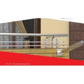 Koral Duvara Montaj Çamaşır Askılığı thumbnail 4