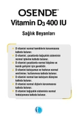 Osende Vitamin D3 400 IU Sprey 20 ml thumbnail 4