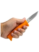 Rox Camping Bushcraft Eco Paslanmaz Çelik Kamp Bıçağı Turuncu 153CAMP0319 thumbnail 3