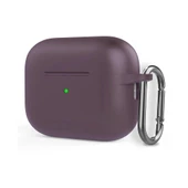 E2M AIRPODS 3 KILIF SENSE SİLİKON GÜL KURUSU thumbnail 1