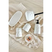 Primanova Yonna Banyo Seti 6 Parça - Beyaz thumbnail 2