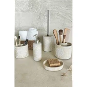 Primanova Totem Banyo Seti 5 Parça - Bej thumbnail 1