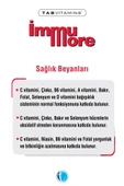 Tabvitamins İmmumore 30 Tablet thumbnail 4