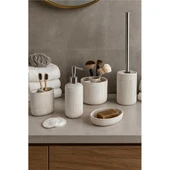 Primanova Scorro Banyo Seti 5 Parça - Bej thumbnail 1