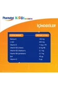 Pharmaton Kiddi Growth Kalsiyum Vitamin D İyot İçeren Takviye Edici Gıda Meyve Aromalı Şurup 200 ml thumbnail 5