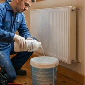 Radyatör Petek Temizleme Kimyasalı 1 Litre Yerden Isıtma Kat Kaloriferleri Merkezi Sistem İçin thumbnail 3