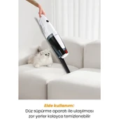 Goldmaster GM-7545 Joker Beyaz Dik Elektrikli Süpürge – 3 Fonksiyon, 1 L Toz Haznesi, Torbasız ve Güçlü Emiş thumbnail 7