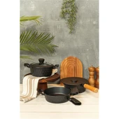 Brioni Diamond 5 Parça Yanmaz Yapışmaz Elmas Midi Set thumbnail 1