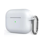 E2M AIRPODS 3 KILIF SENSE SİLİKON BEYAZ thumbnail 1