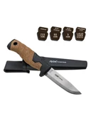 Rox Camping Bushcraft Plus Paslanmaz Çelik Kamp Bıçak Siyah 153CAMP0322 thumbnail 1