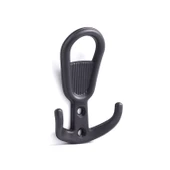 Metal Siyah Askı Askılık Duvar Vidalı Çanta Elbise Asma Portmanto Vestiyer Banyo Mutfak Askısı thumbnail 6