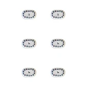 Porser Porselen Hitit Oval Kayık Tabak Takımı 20x13cm 6 Parça thumbnail 1