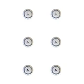 Porser Porselen Hitit Sefa Çay Tabağı Takımı 10cm 6 Parça thumbnail 1