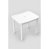 Primanova Okaliptus Tabure - Beyaz thumbnail 2