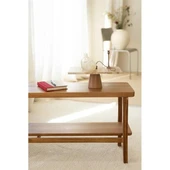 Akayev Traverten 30x20 Cm Konik Ahşap Ayaklı Sunumluk thumbnail 1