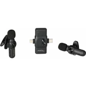 Pdx V6 Ikili Kablosuz Multi Yaka Mikrofonu thumbnail 2