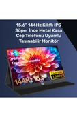 Npo NPM6144 15.6" 5 ms Full HD IPS 144 Hz Taşınabilir Monitör Outlet thumbnail 4