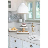 Akayev Mermer 4'lü Çeyizlik Sunum Tabak Seti thumbnail 1