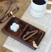 Akayev Ahşap 2 Bölmeli Altın Kuş Sunumluk thumbnail 3