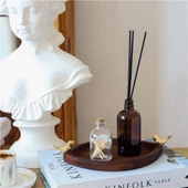 Akayev Ahşap Göz 20 cm Altın Kuş Sunum Tabağı thumbnail 2