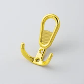 Metal Gold Altın Askı Askılık Duvar Vidalı Çanta Elbise Asma Portmanto Vestiyer Banyo Mutfak Askısı thumbnail 5