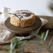 Akayev Ahşap 28 Cm Ayaklı Sunumluk thumbnail 2