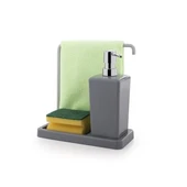 Primanova Luna Mutfak Sıvı Sabunluk Gri thumbnail 1