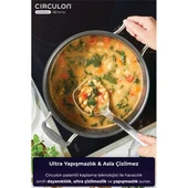 Circulon Cam Kapaklı XL Derin Tencere 24 CM thumbnail 2